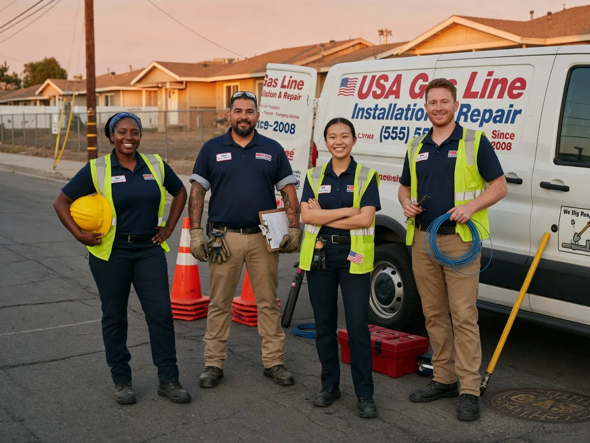 Gas Line Installation company in Cherry Valley, AR